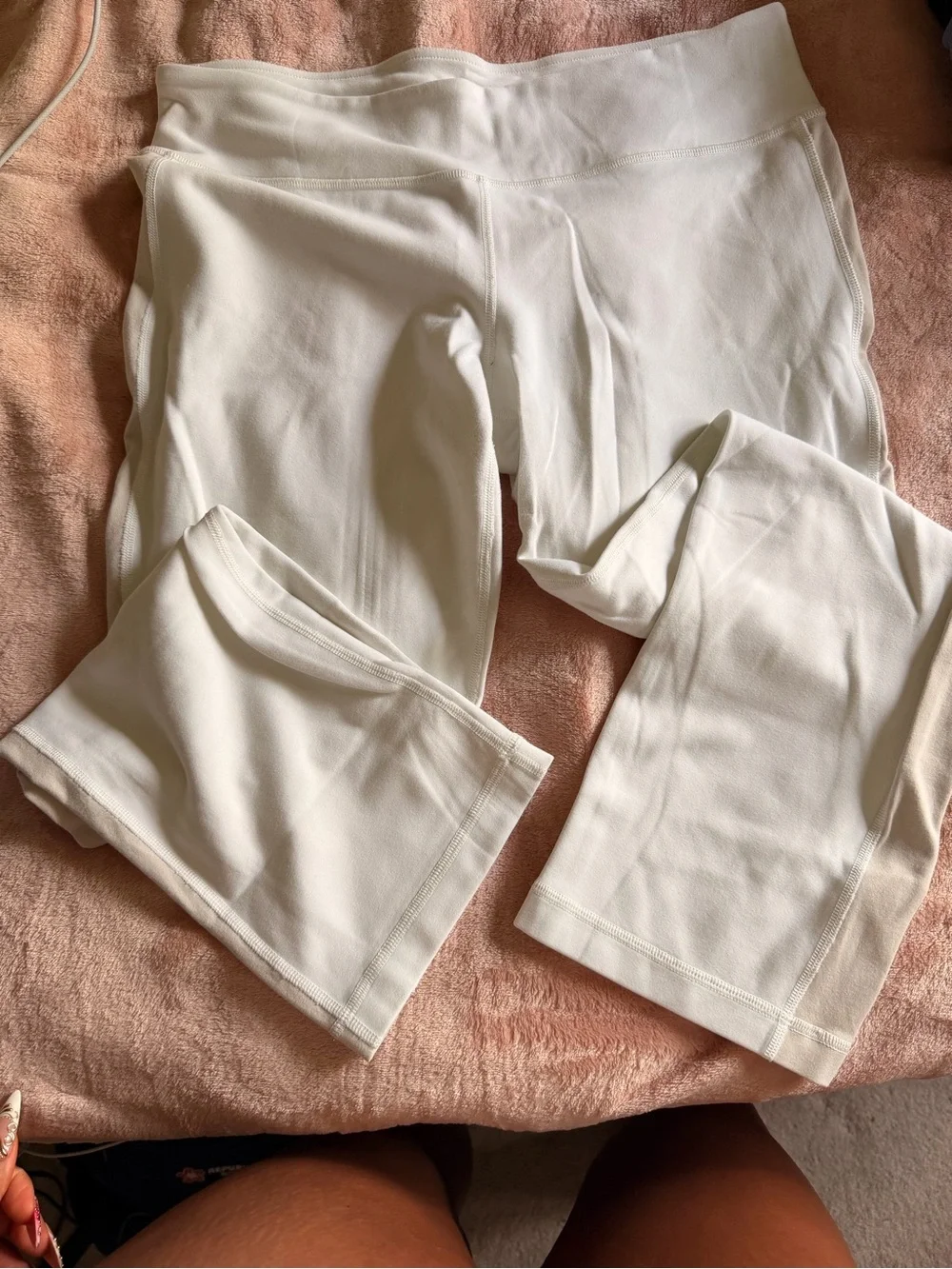 lululemon athletica Kids White Performance Leggings